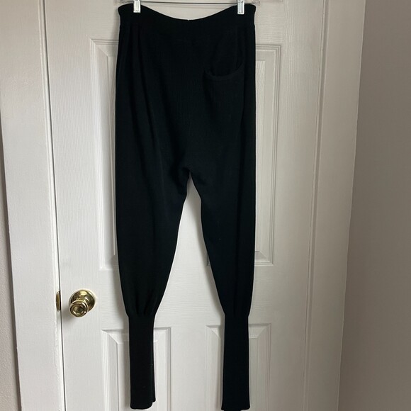 Standard Issue NYC black knit joggers - Picture 4 of 8